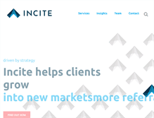 Tablet Screenshot of incitemarketing.ca